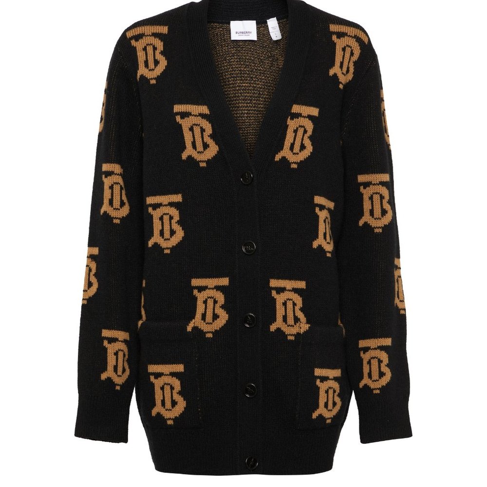 Burberry Logo Cardigan